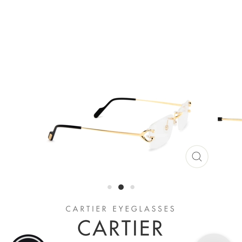 🔥CARTIER EYEGLASSES 53 - Picture 2 of 8